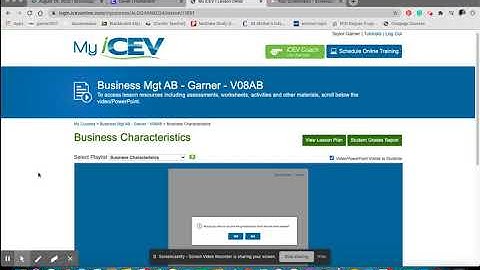 Accessing iCEV through direct link