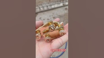 Kẹp đồng thi công hệ thống chống sét và tiếp địa an toàn , Lh: 0977037837