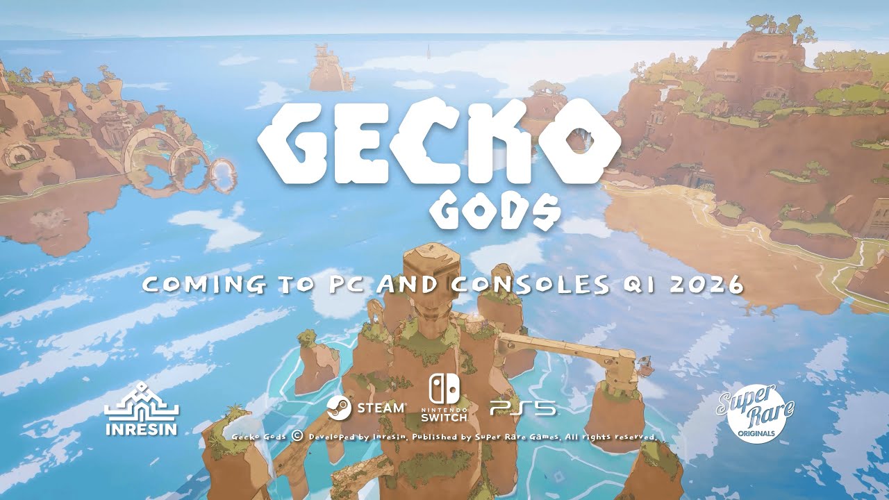 Gecko Gods | Date Announcement Trailer (Official)