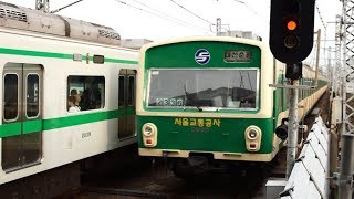 서울 전철 2호선 강변역 내선순환 GEC 초퍼 293편성