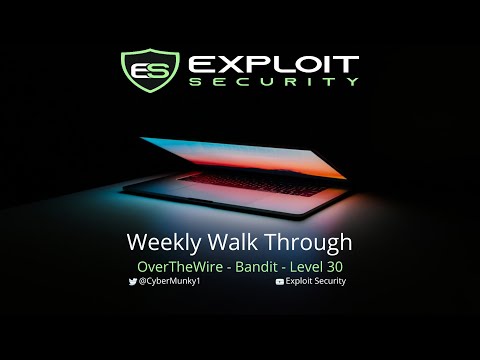 OverTheWire - Bandit 30 Walkthrough