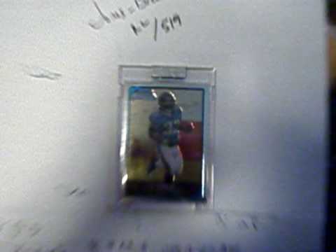 Raffle - CHEAP $1.50 6 spots Maurice Jones Drew Uncirculated Bowman Chrome RC /519