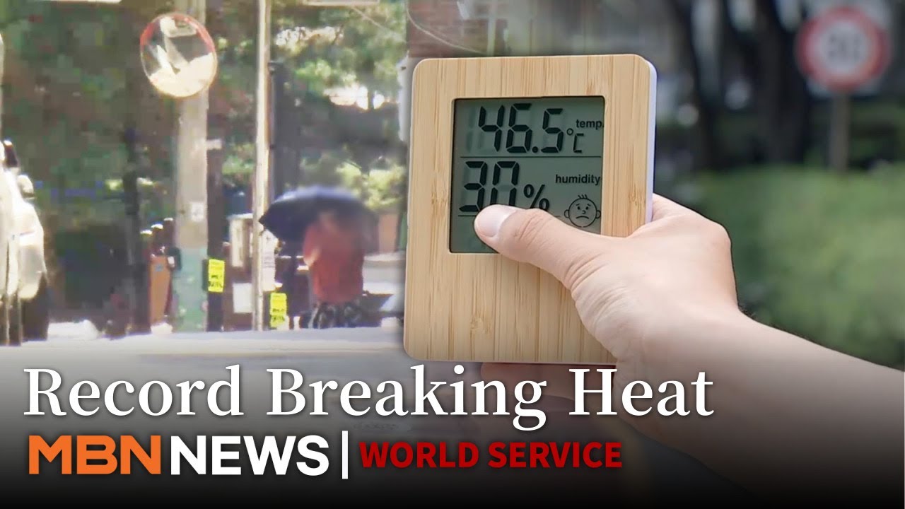 Seoul to Hit 38°C This Weekend as Extreme Heat Returns - YouTube