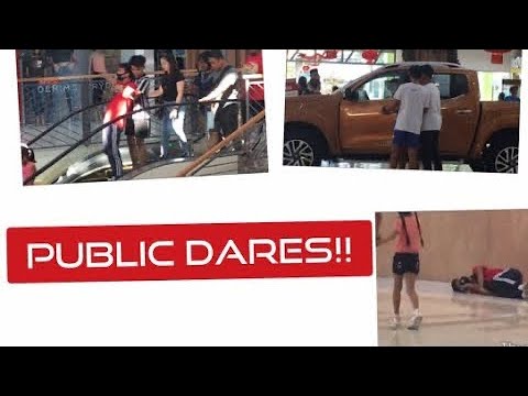 Public Dares!!! watch till the and (LT!) - YouTube