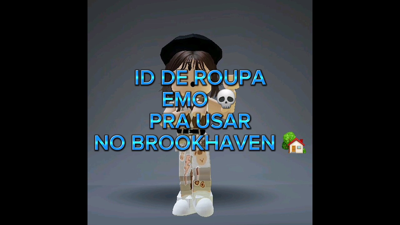 roblox id roupas brookhaven