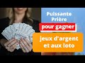 Puissante prière de chance pour gagner à tous les jeux d