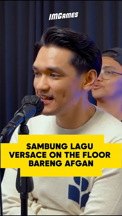 'VERSACE ON THE FLOOR'  NADA ASLI BARENG AFGAN!