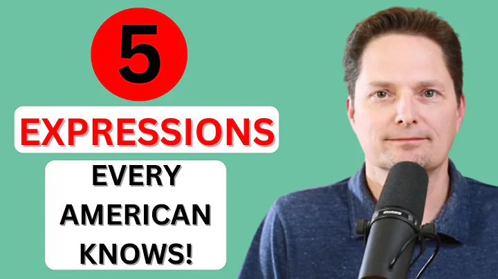 EXPRESSIONS YOU NEED TO KNOW! Learn English,American English Pronunciation, American Accent Training