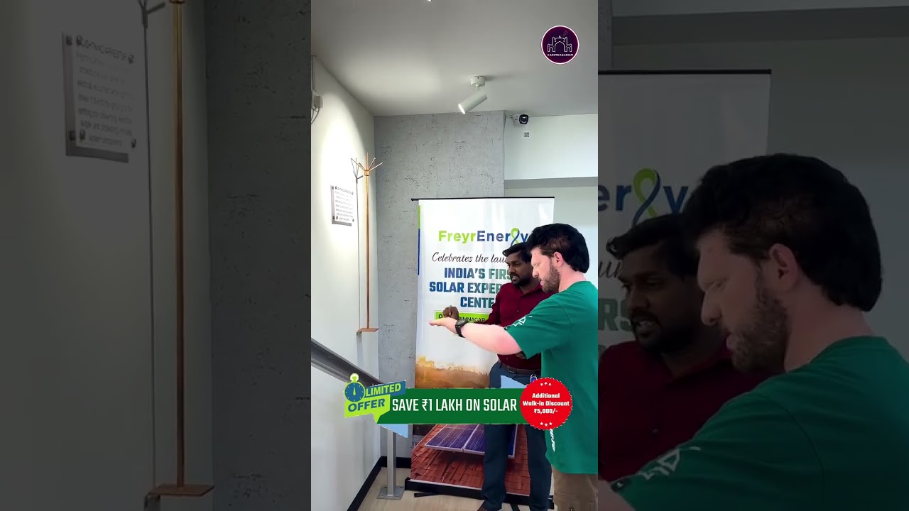 Freyr Energy solar customer from Karimnagar, Telangana