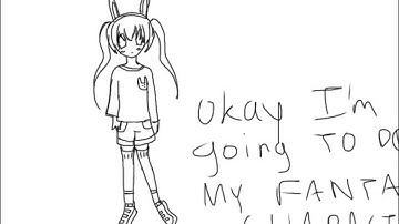 My fantage character drawing