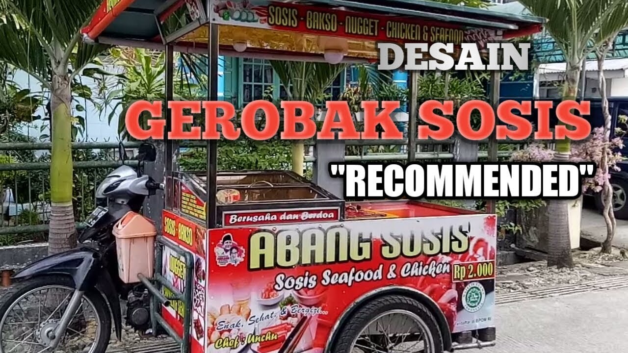 Model Gerobak Sosis Bakar andribudiman16