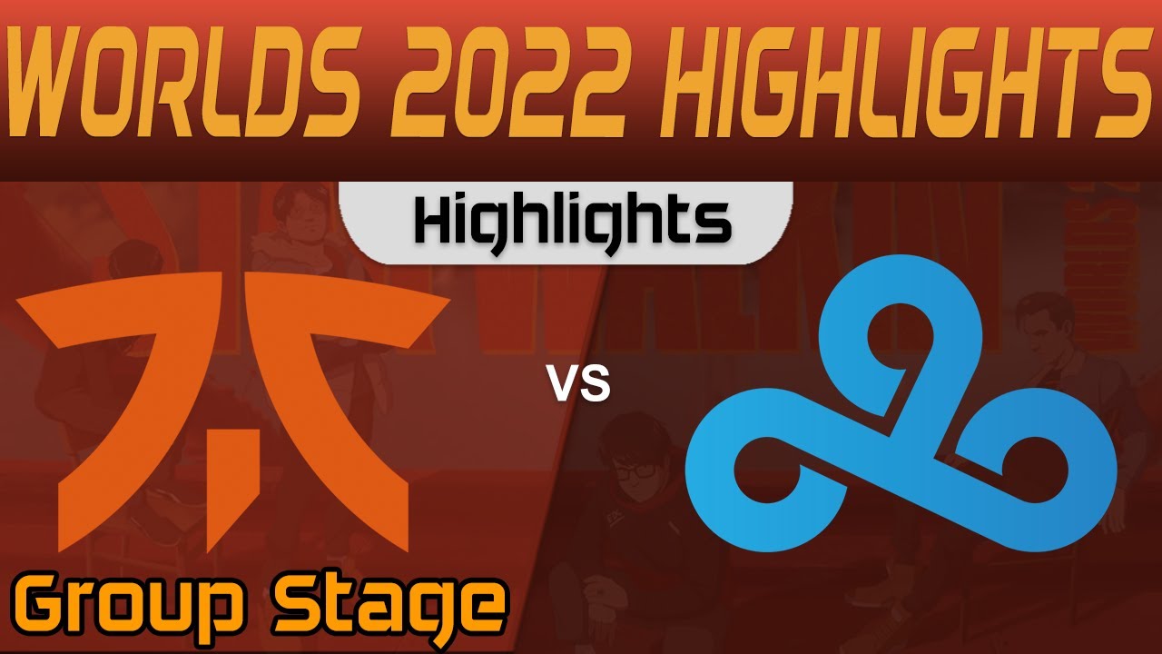 FNC vs C9 Highlights Group Stage Worlds 2022 Fnatic vs Cloud9 by Onivia