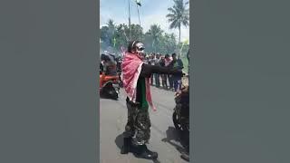 Komandan Besar Gus nurul mengatur konvoi GPK Magelang