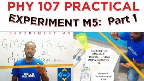 HOW TO DETERMINE UNKNOWN MASS BY PRINCIPLE OF MOMENT & UPTHRUST//PHY 107//PRACTICAL PHYSICS