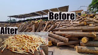 Amazing Matches Production Process | Inside Match Factory | Mubashir Saddique | Village Food Secrets