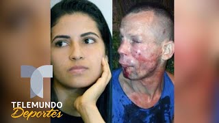 Esto pasa cuando tratas de asaltar a una peleadora de la UFC Telemundo Deportes