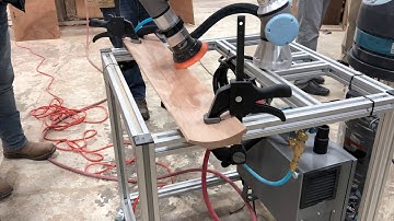 Dynabrade Robotic Sander for Universal Robot with XYZ Automation Inc.