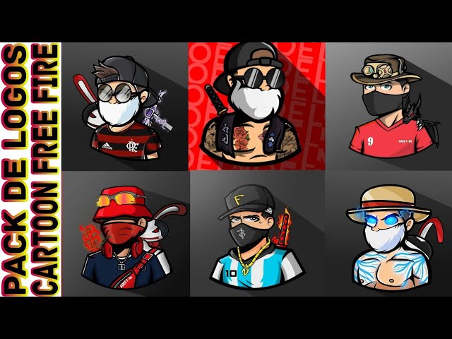 Pack Logo Cartoon Free Fire Frϟz Youtube