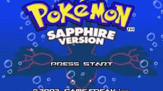 Pokemon Sapphire Opening Theme Song (GBA) Resimi