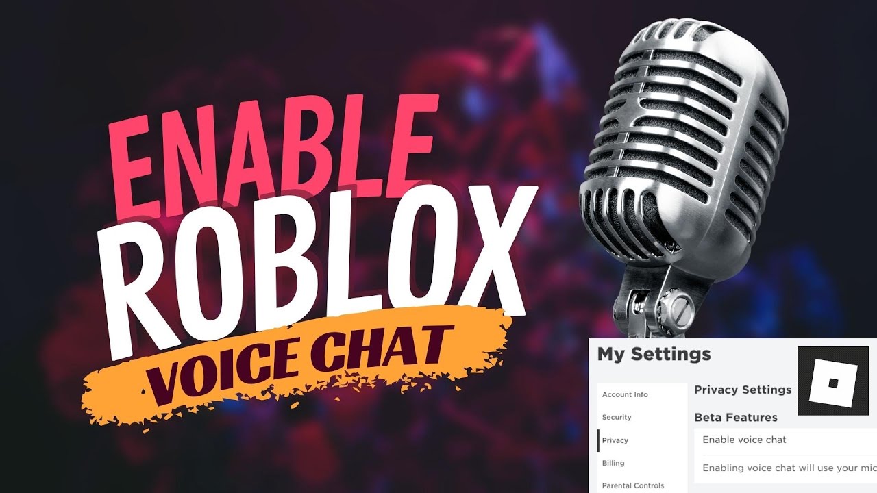 Roblox voice chat TUTORIAL 