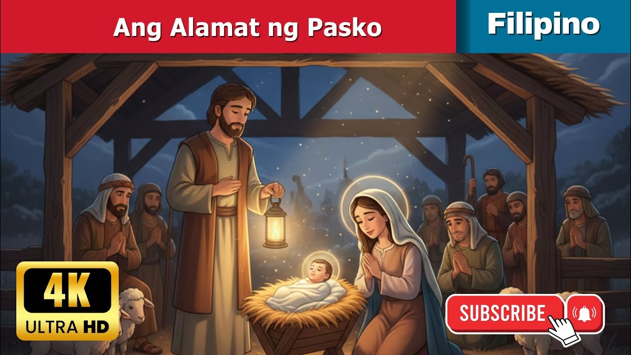 Ang Alamat ng Pasko | Kwentong Pasko | Tagalog Story | Kwentong May Aral