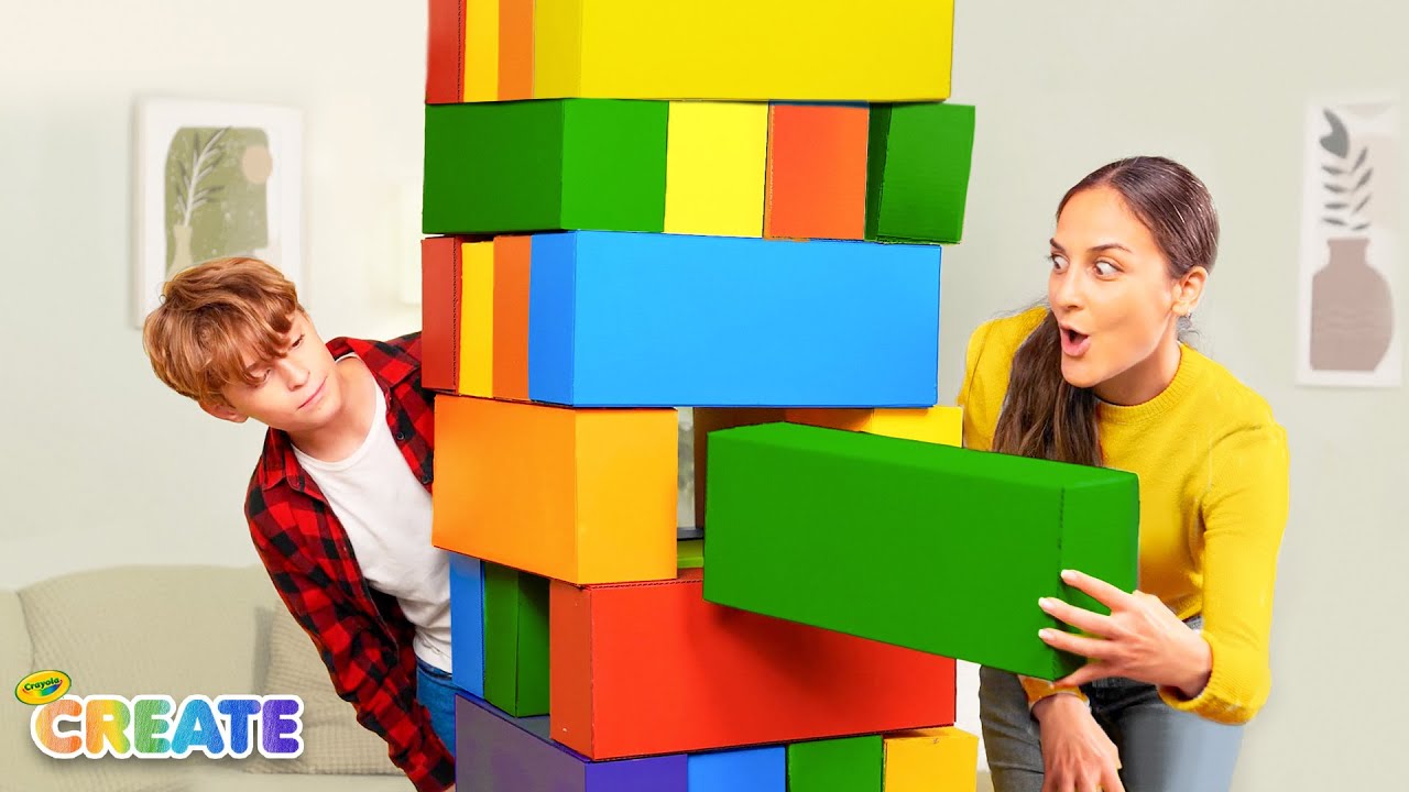 Playful DIY Games | Indoor Fun for Rainy Days 🌦️