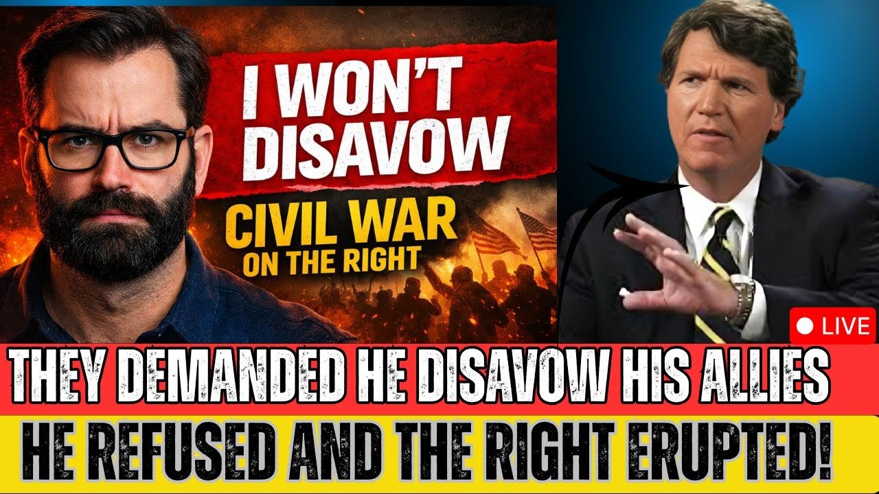 Matt Walsh Breaks Silence on Right-Wing Civil War | Tucker Carlson Commentary