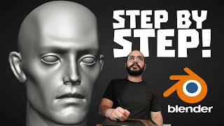 Blender Sculpting Tutorial - Head Sculpting In Blender