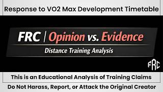 Opinion vs. Evidence: Reviewing Additional VO₂max Studies - Part 1 The Evidence
