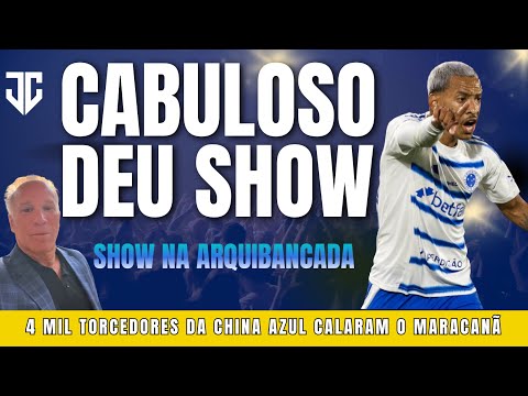 CRUZEIRO DEU SHOW NO CAMPO E NA ARQUIBANCADA DO MARACANÃ E SEGUE NA LUTA