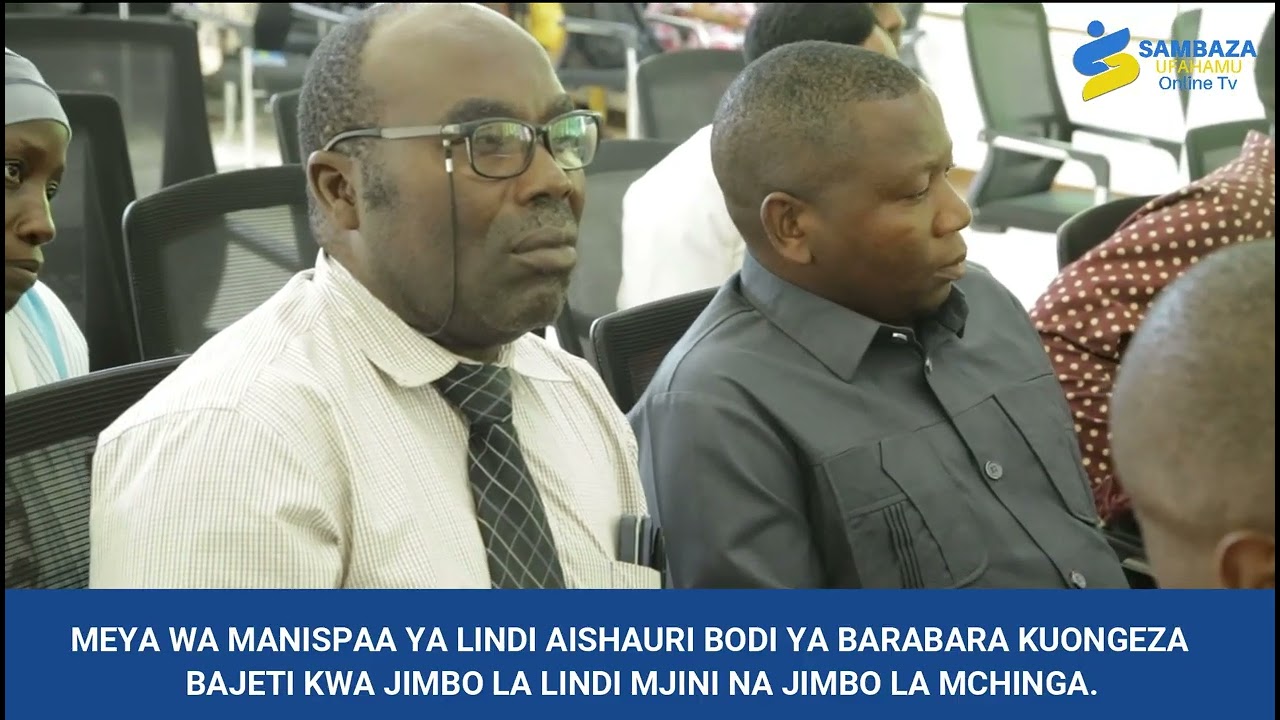 Mstahiki meya Lindi aishauri bodi ya barabara kuongeza bajeti jimbo la Lindi mjini na mchinga.