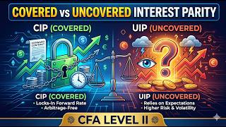 Covered Interest Parity vs Uncovered Interest Parity | CFA Level II