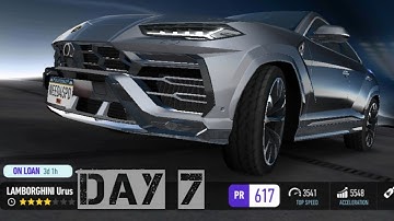 Day 7 Lamborghini Urus Event | NFS No Limits #Complete