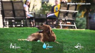 Pet Safe Lawn Fertilizer - Apply, Water, Play!