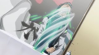 Leorio sucker punches Ging