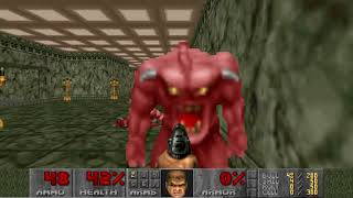 Doom e2m5 secret exit stroller in 1:57 (first ever)