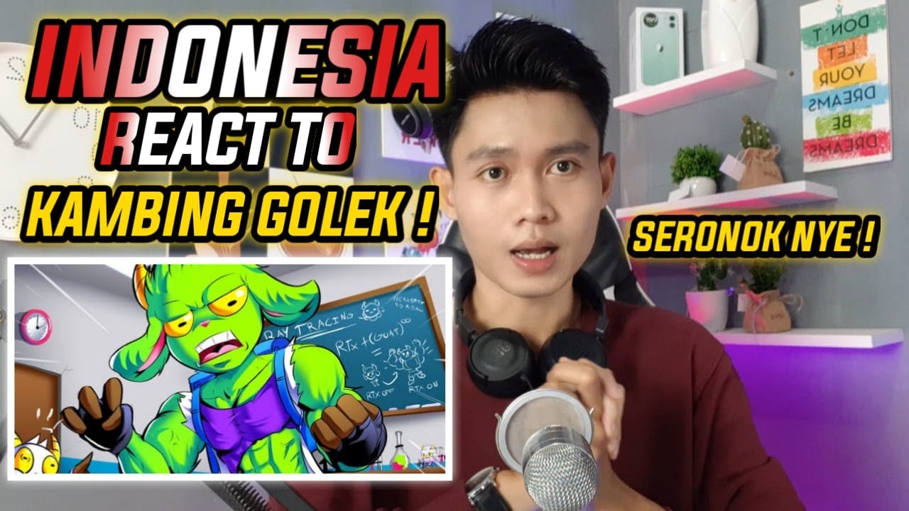 YOUTUBER MALAYSIA NIH MEMANG PALING LUCU LAH - SEKOLAH WAKAMBING (INDONESIA REACTION)