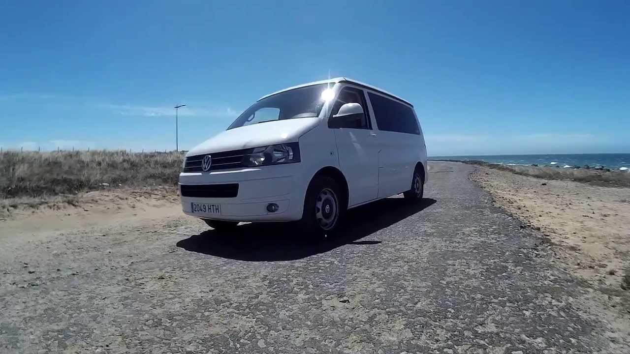 CamperVan RoadTrip Portugal: Cascais - Cabo da Roca. VW T5 California Beach.
