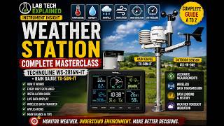 Complete Weather Station Training | Wind Speed, Rainfall, Temperature & Humidity Explained