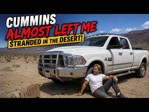 Unreal! Cummins emission issues after recall! Limp mode in the desert!!! 220 miles from home 