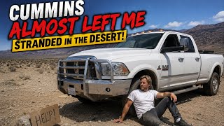 Unreal! Cummins emission issues after recall! Limp mode in the desert!!! 220 miles from home 