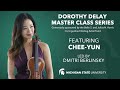 Chee-Yun talks about Dorothy DeLay, the practice routine and YCA.