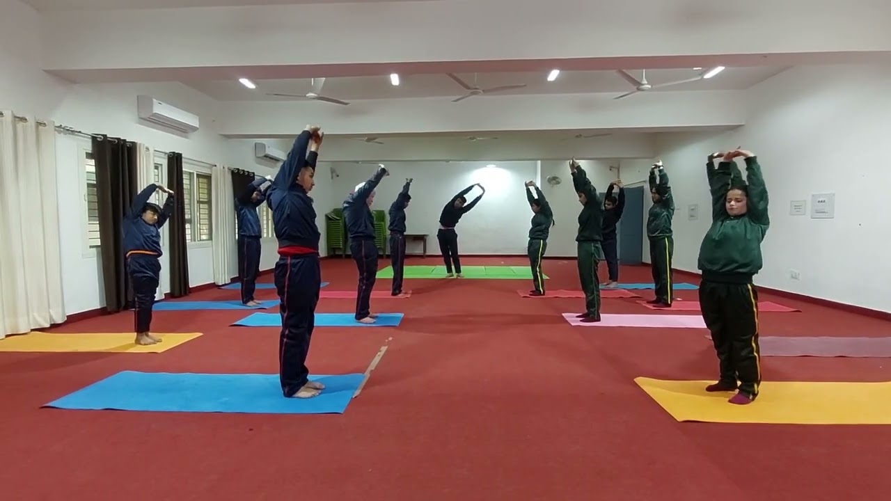 हैं तैयार हम🙏योग से ही निरोग होंगे💐MSVH NIEPVD Dehradun Uttarakhand 💐 students 