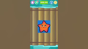 Save The Fish!🐟🔥🏆 - All Gameplay Level 598! (iOS/Android) #shorts #games #funny #savethefish