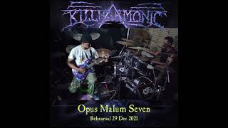 New Song 2021   Opus Malum 7  Rehearsal 29 Dec 2021 #technicaldeathmetal #progressivedeathmetal #KKD