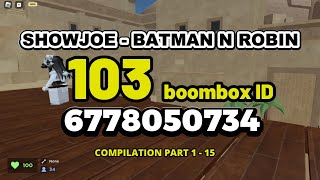 Roblox - 103 Id codes EVADE | COMPILATION (PART 1-15) 100% WORKING March