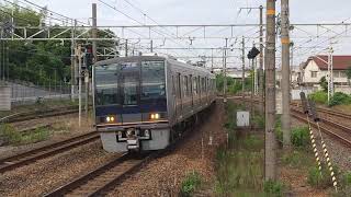 JR京都線を走る車両 2020.6.22