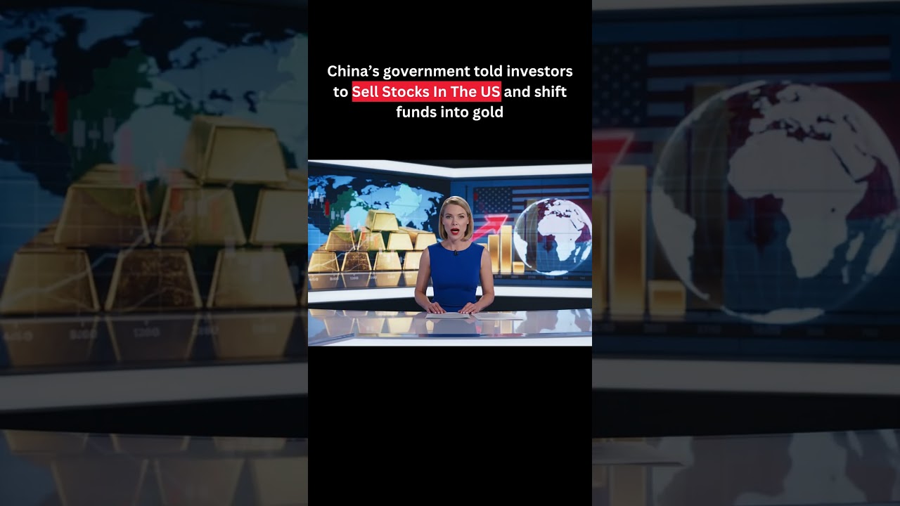 Правительство Китая призвало инвесторов продавать акции в США и переводить средства в золото