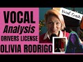 Olivia Rodrigo - Drivers License - Vocal Coach Reaction and Analysis