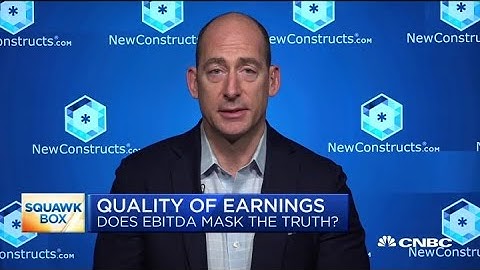 Is EBITDA a good reflection of a company